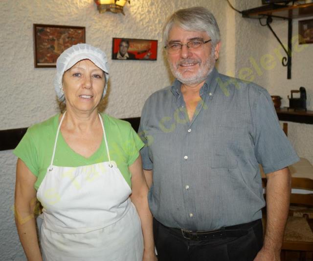 Paco Gonzalez y Lola promotores del Cocido maragato